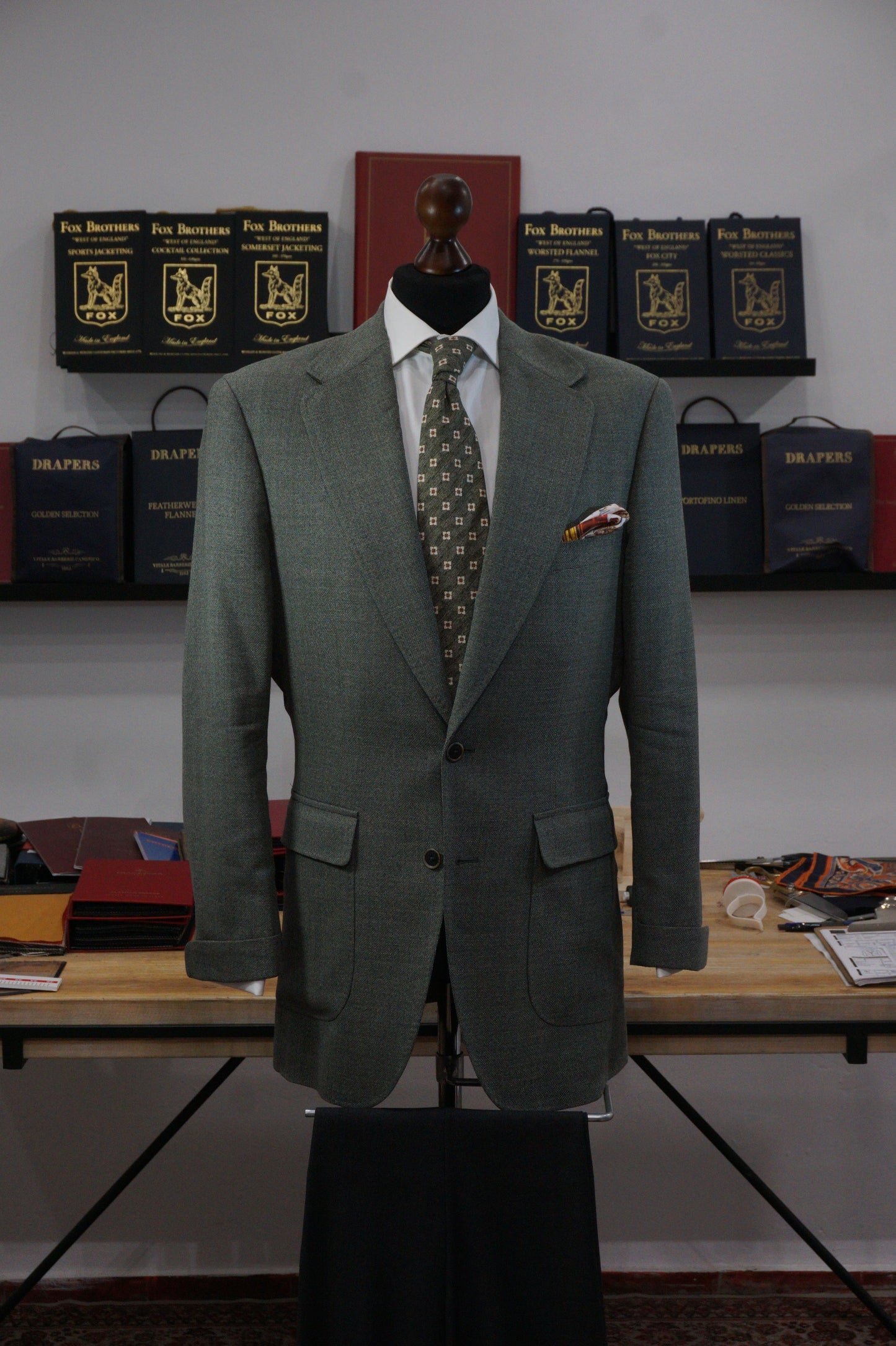 AMERICANA VERDE LINO JASPEADO