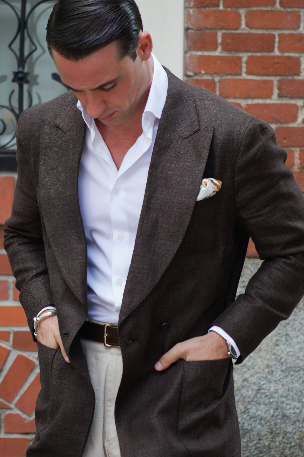 BROWN MESH PURERA JACKET