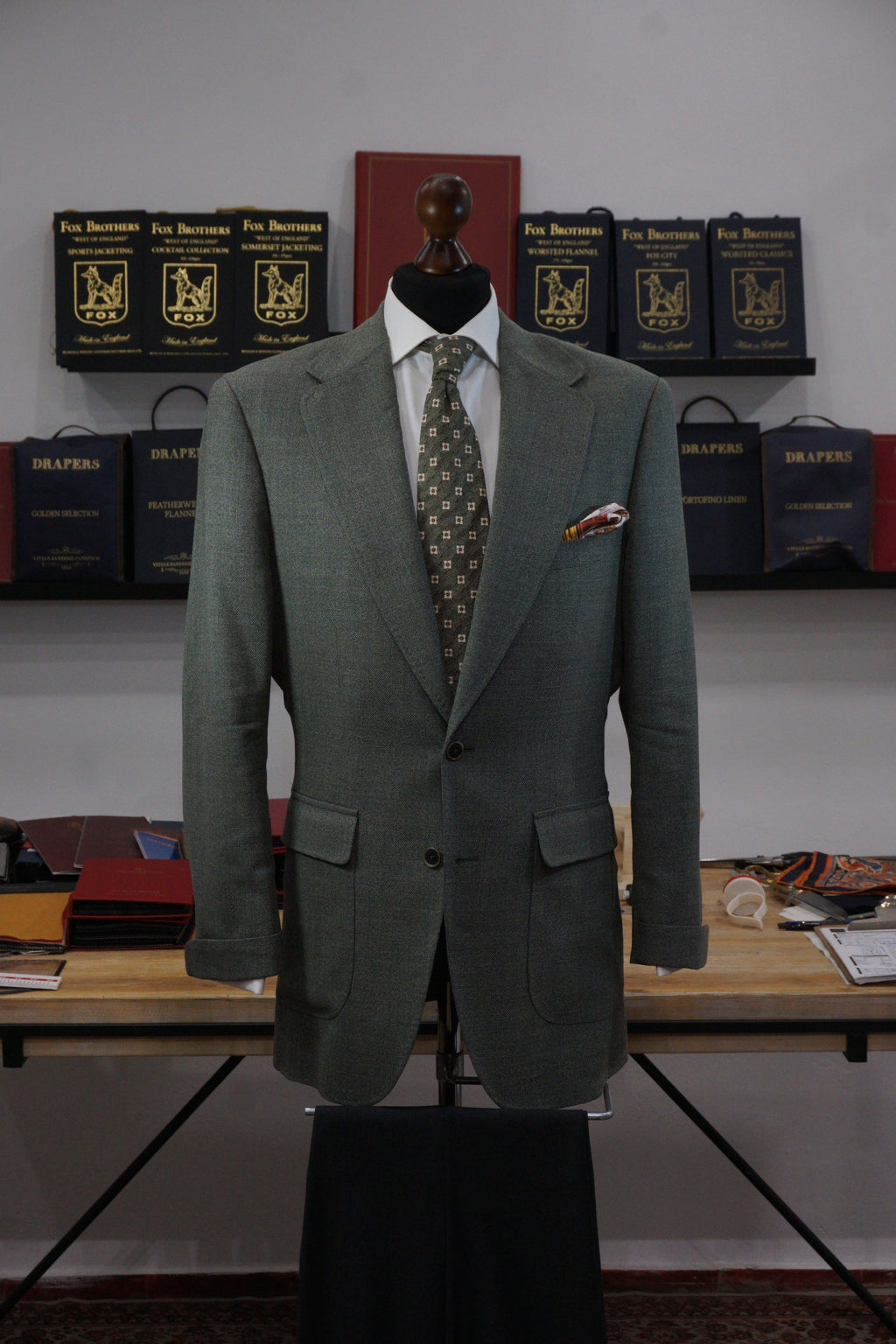 AMERICANA VERDE LINO JASPEADO