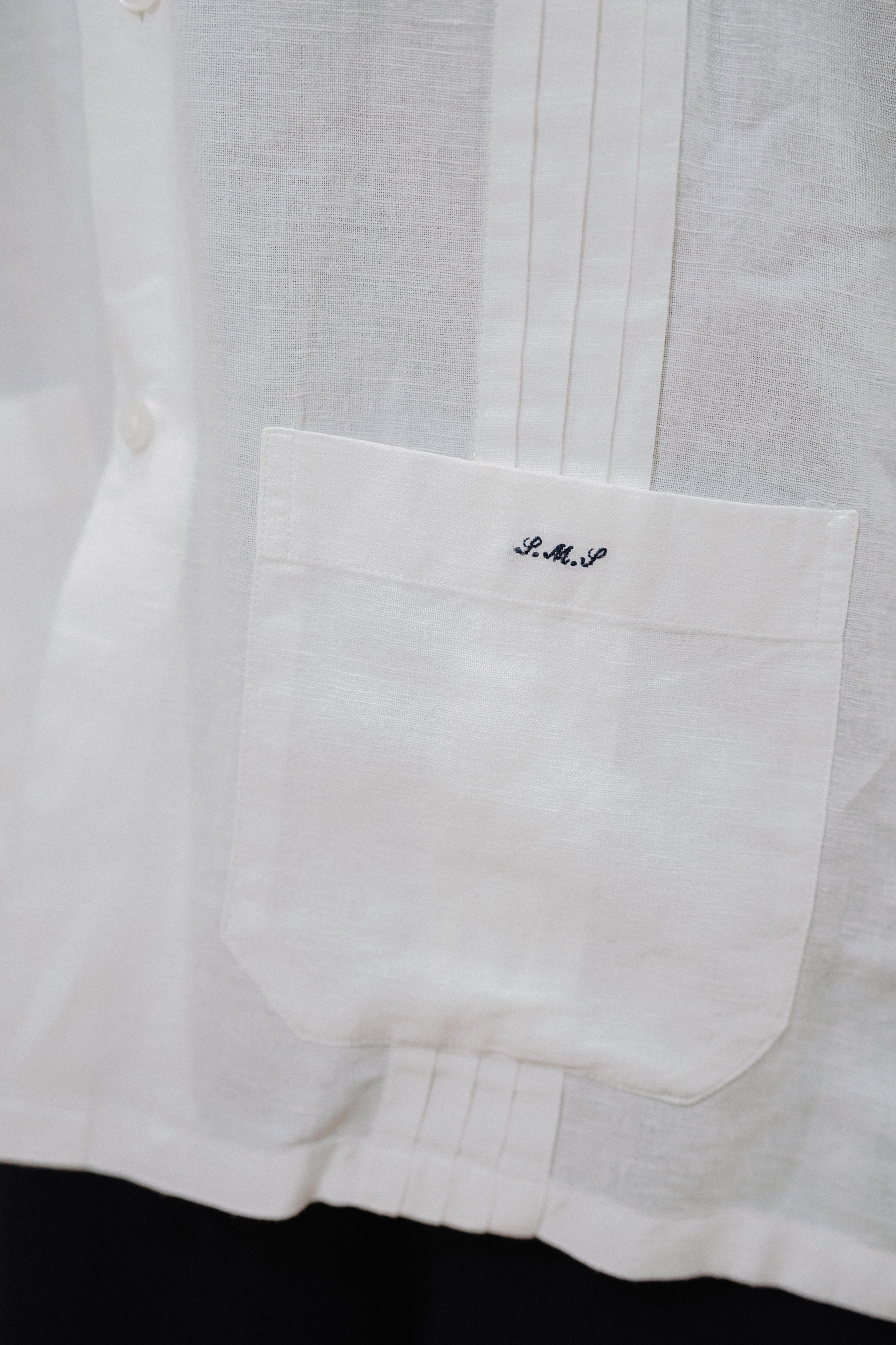 Guayabera Blanca en Lino y Algodón
