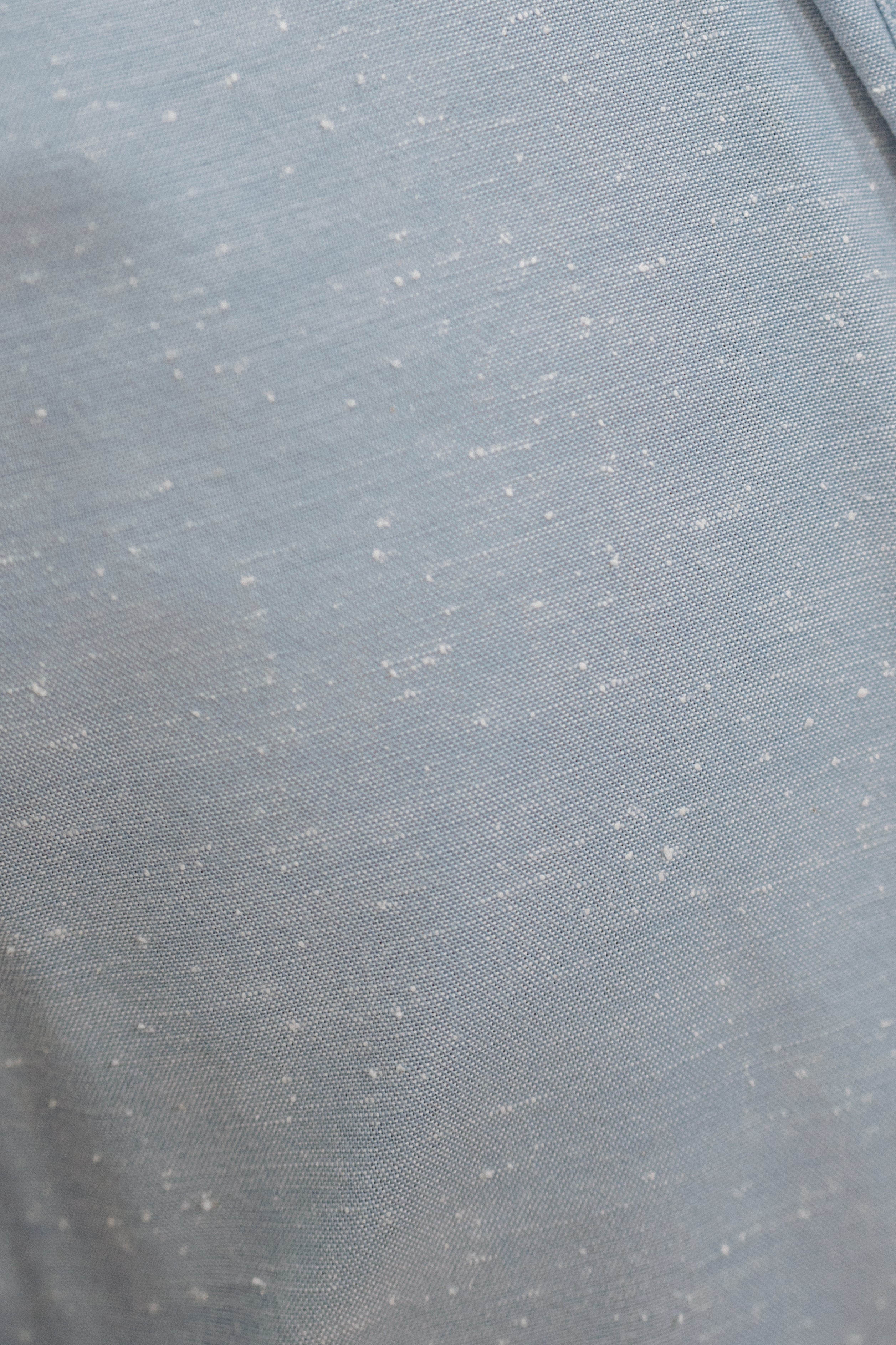 Polera Azul Celeste con Bolsillo en Pecho en Algodón