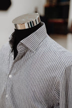Polera Seersucker de Rayas en Algodón