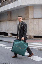 TRAJE 2 PIEZAS GRIS MARENGO CRUZADO FRATELI